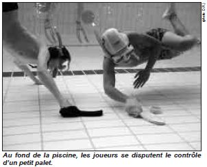 Article Tout au fond de la piscine (Courrier Franais par ML FERRANDON)